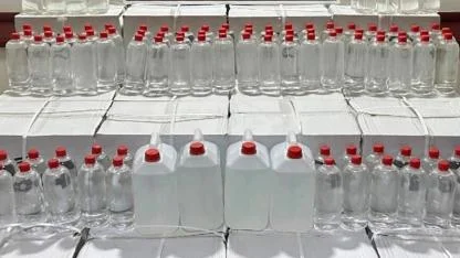232 bin 442 litre sahte içki ele geçirildi