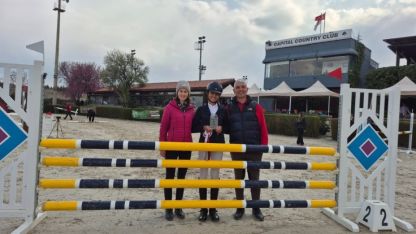 Ankara Yıldırım Beyazıt Üniversitesi Spor Kulübü binicisi Turasan, 3 kupa kazandı