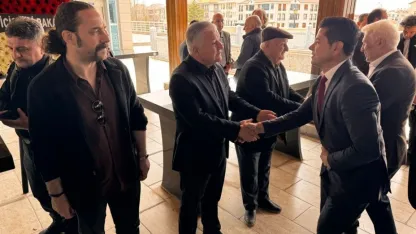 Aksaray Valisi Duru'nun vefat eden kayınvalidesi için cenaze töreni düzenlendi