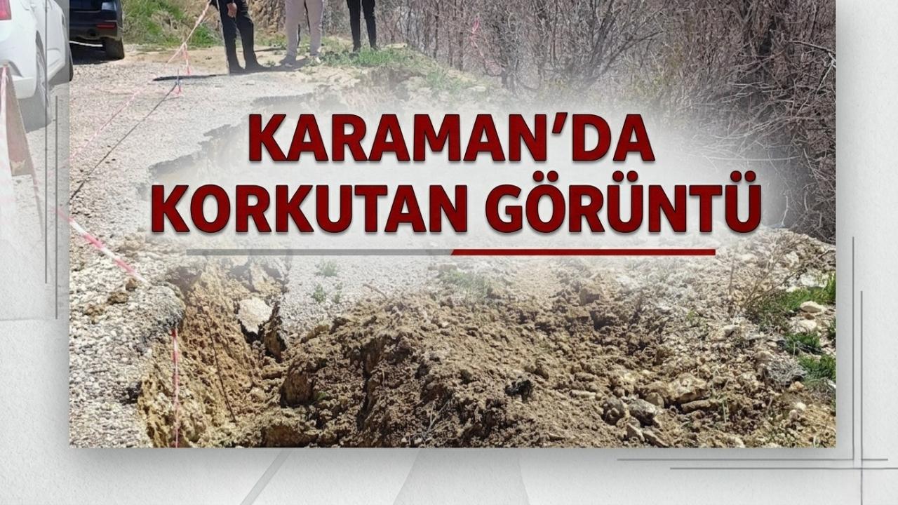 Başyayla’da korkutan görüntü