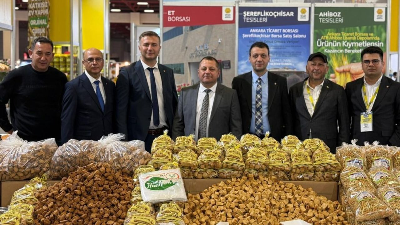 Beypazarı Ticaret Odası, Yöresel Ürünler Fuarı'na katıldı