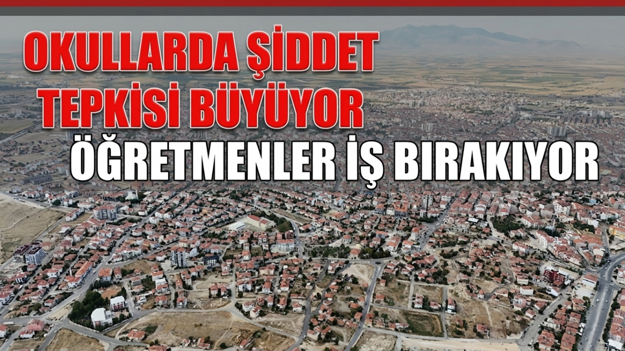 Okullarda şiddet tepkisi büyüyor