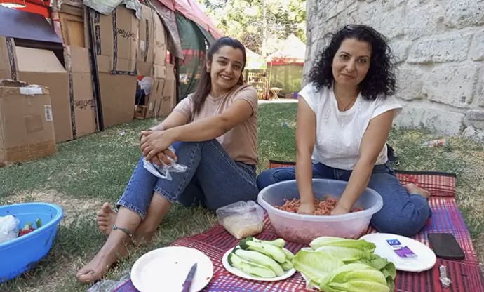 Karamanoğlu'nun sığınma yemeği "Batırık"