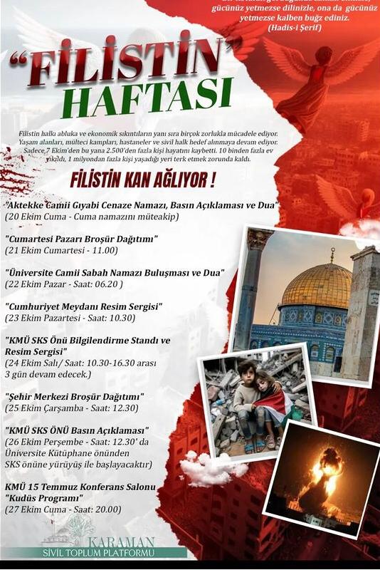 Filistin için "KIYAM" vakti