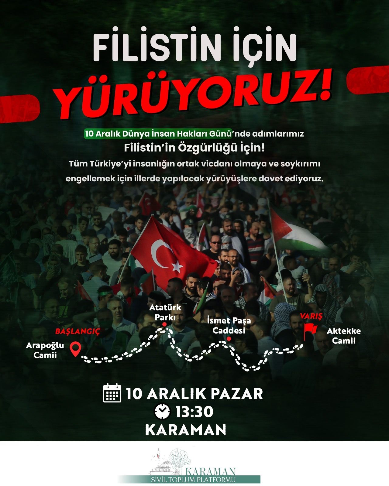 Karaman’da ortak vicdana davet