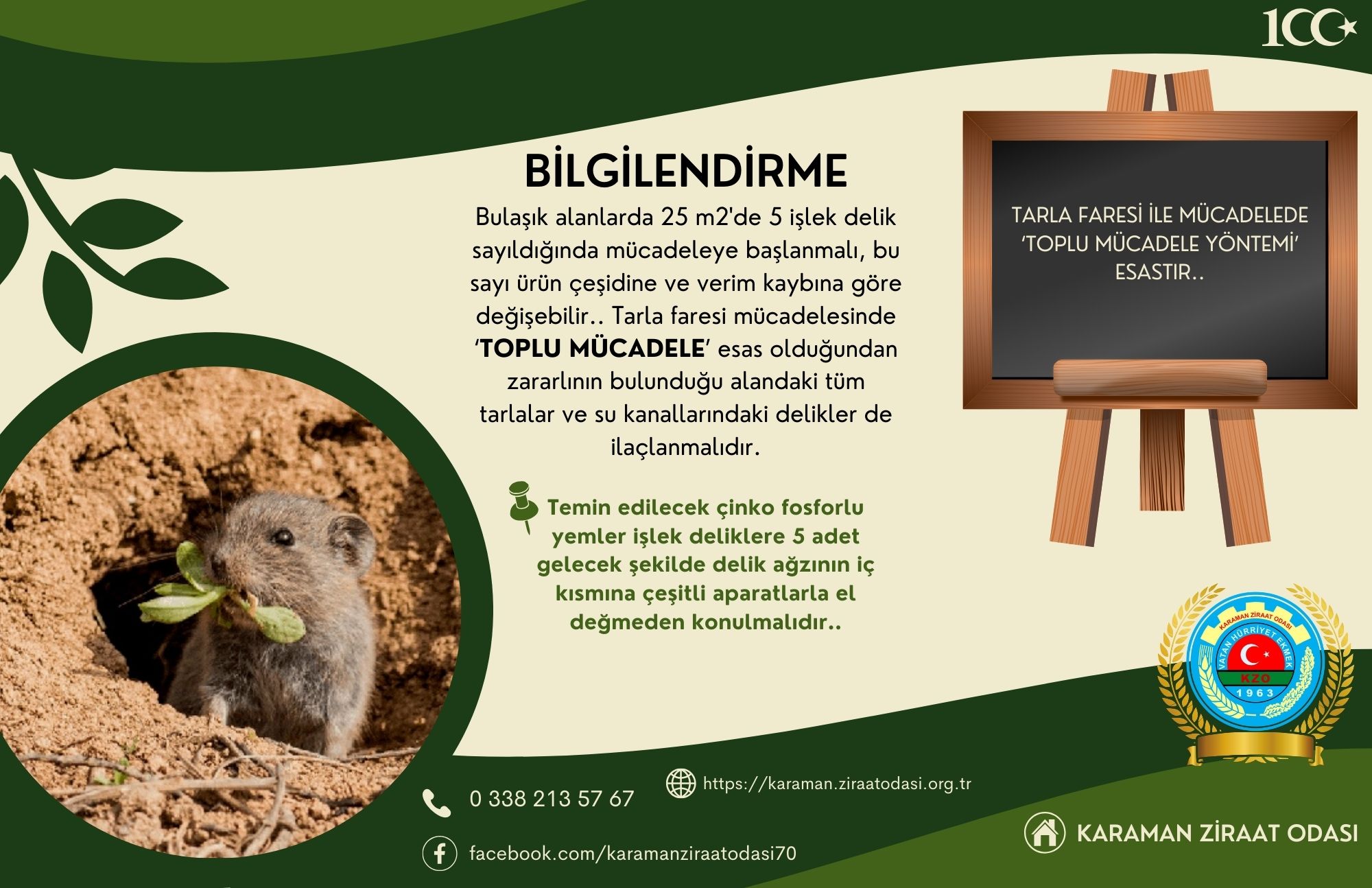 "El değilmeden konulmalıdır"