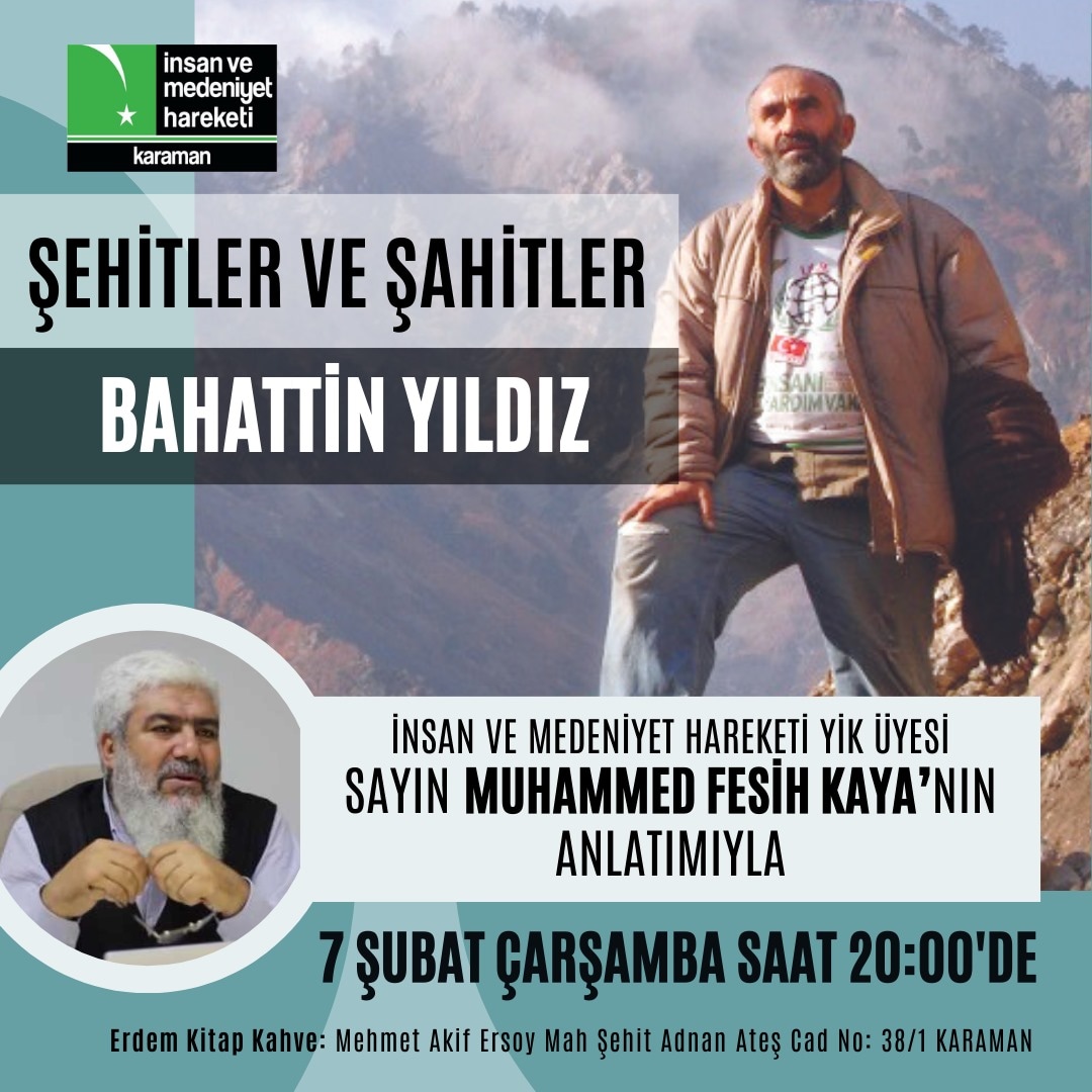 Yozlaşma ile mücadelenin ismi: “Bahattin Yıldız”