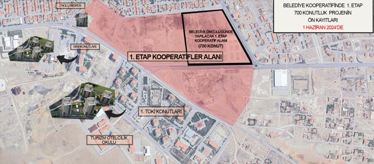 Akgün; "Binlerce konut yapacağız"