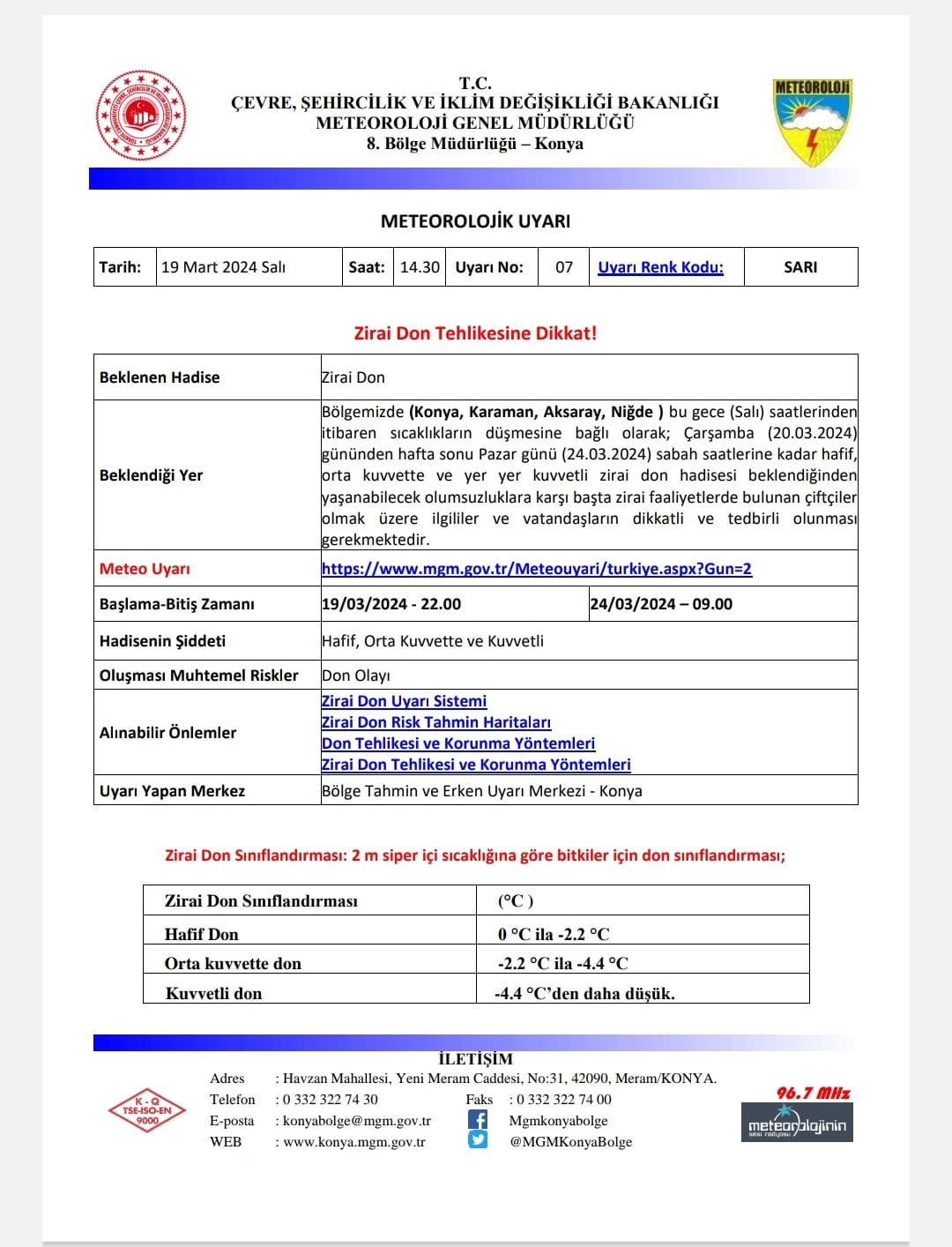 Dikkat! Karaman donacak!