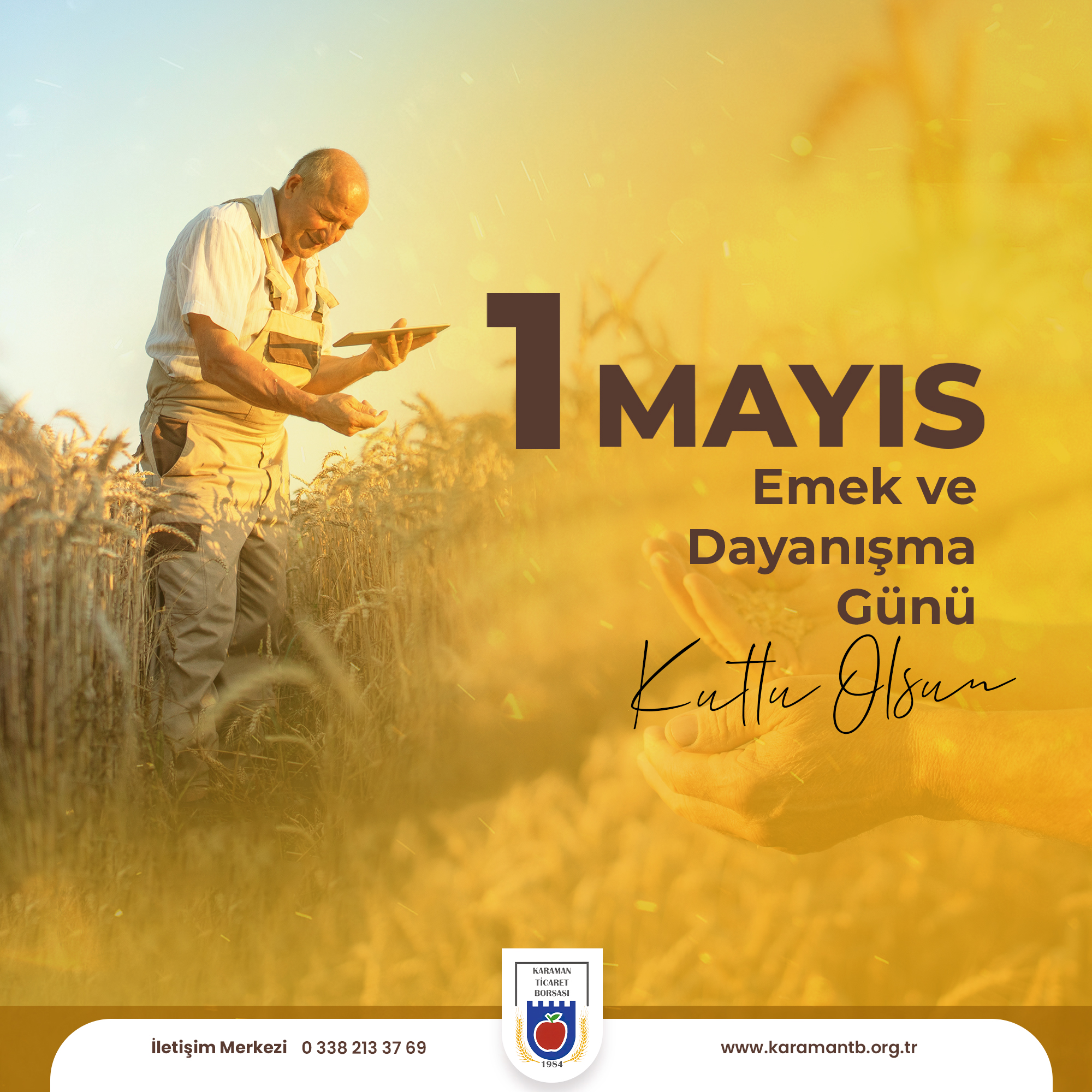 “Zorlukların her türlüsüne göğüs geren emekçilerimiz”