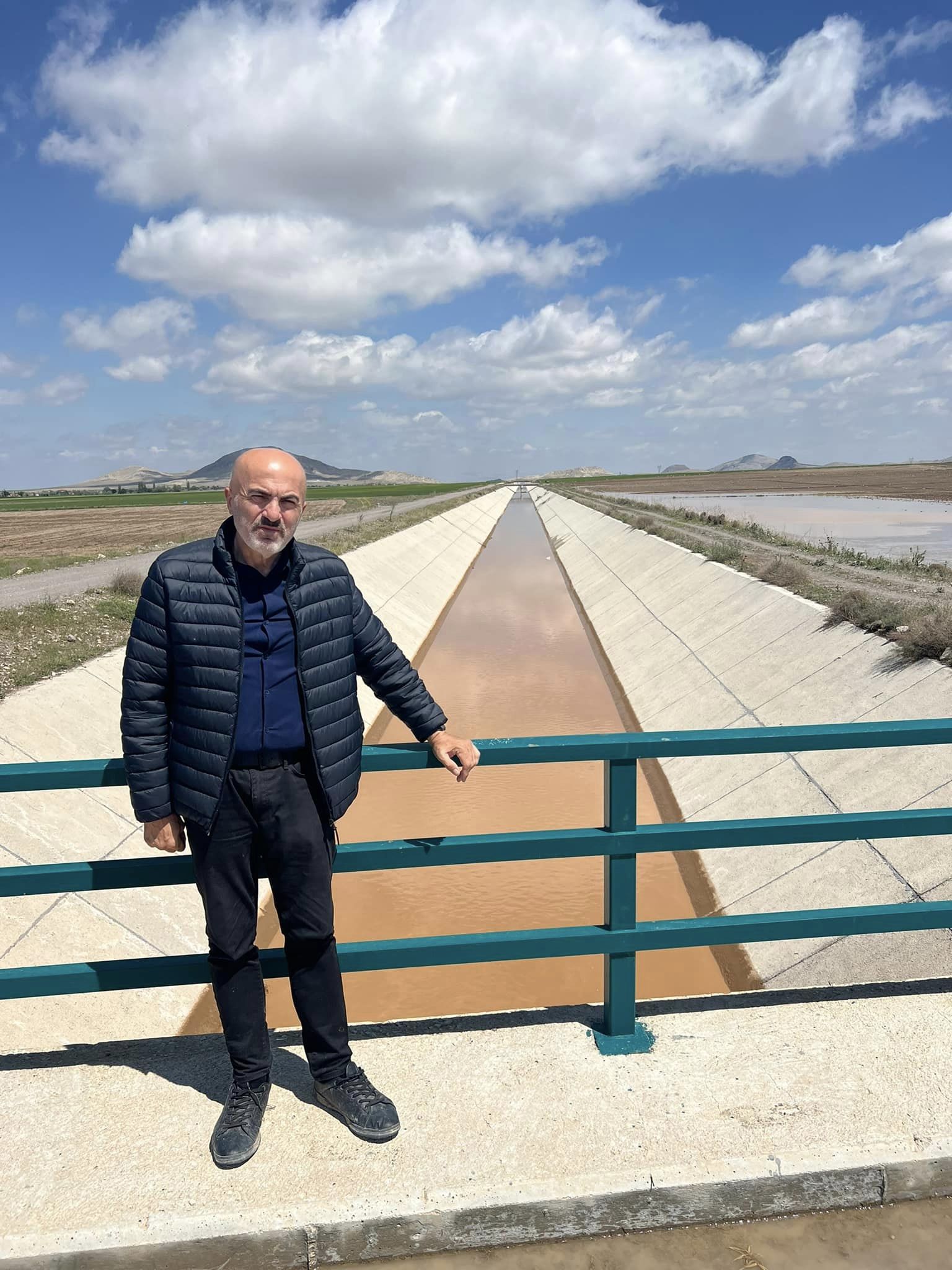 AHİ kanalından yıllardır gelmesi beklenen su gelmeye başladı…