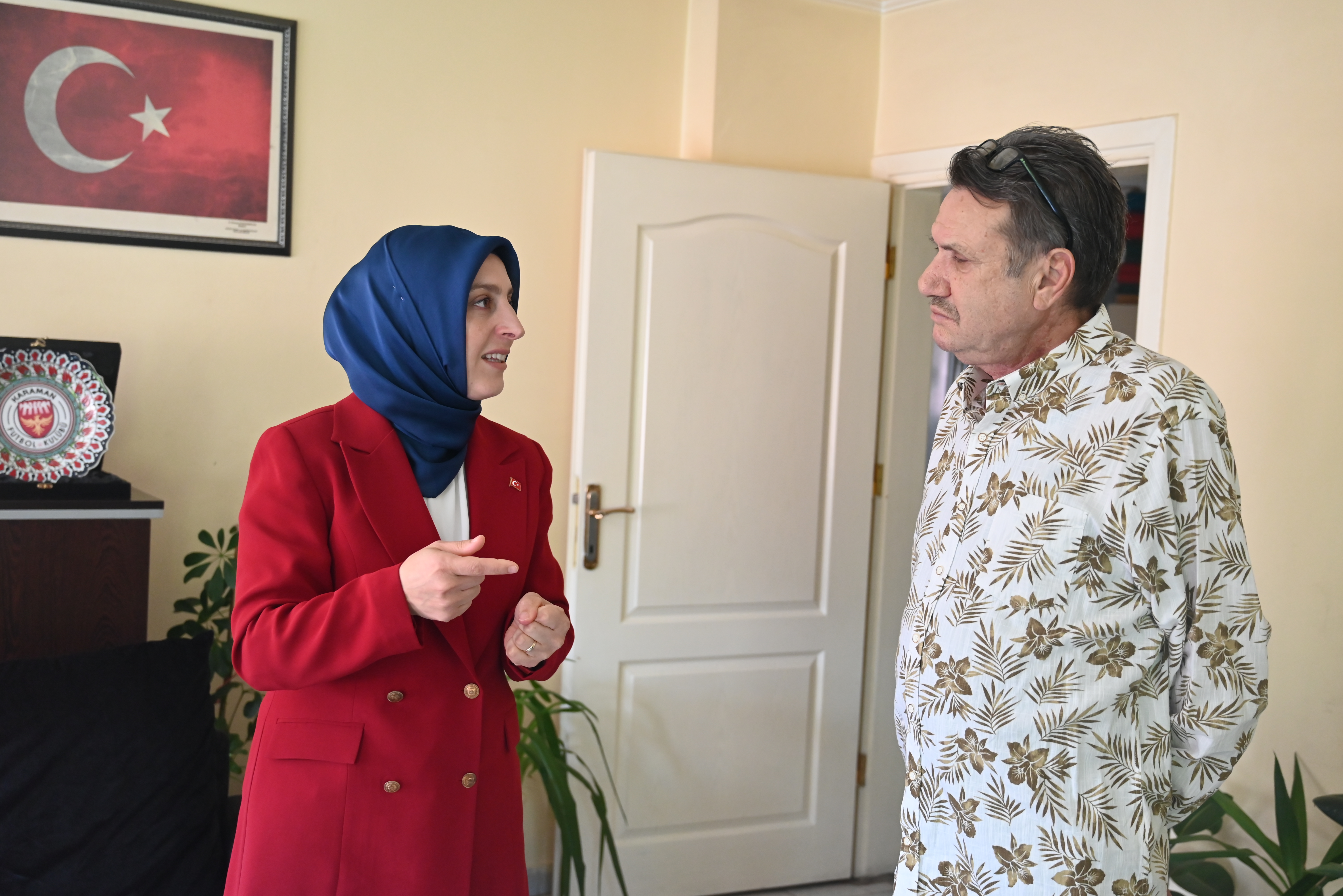 Müdür Bulut'tan Başkan Oğuz'a ziyaret