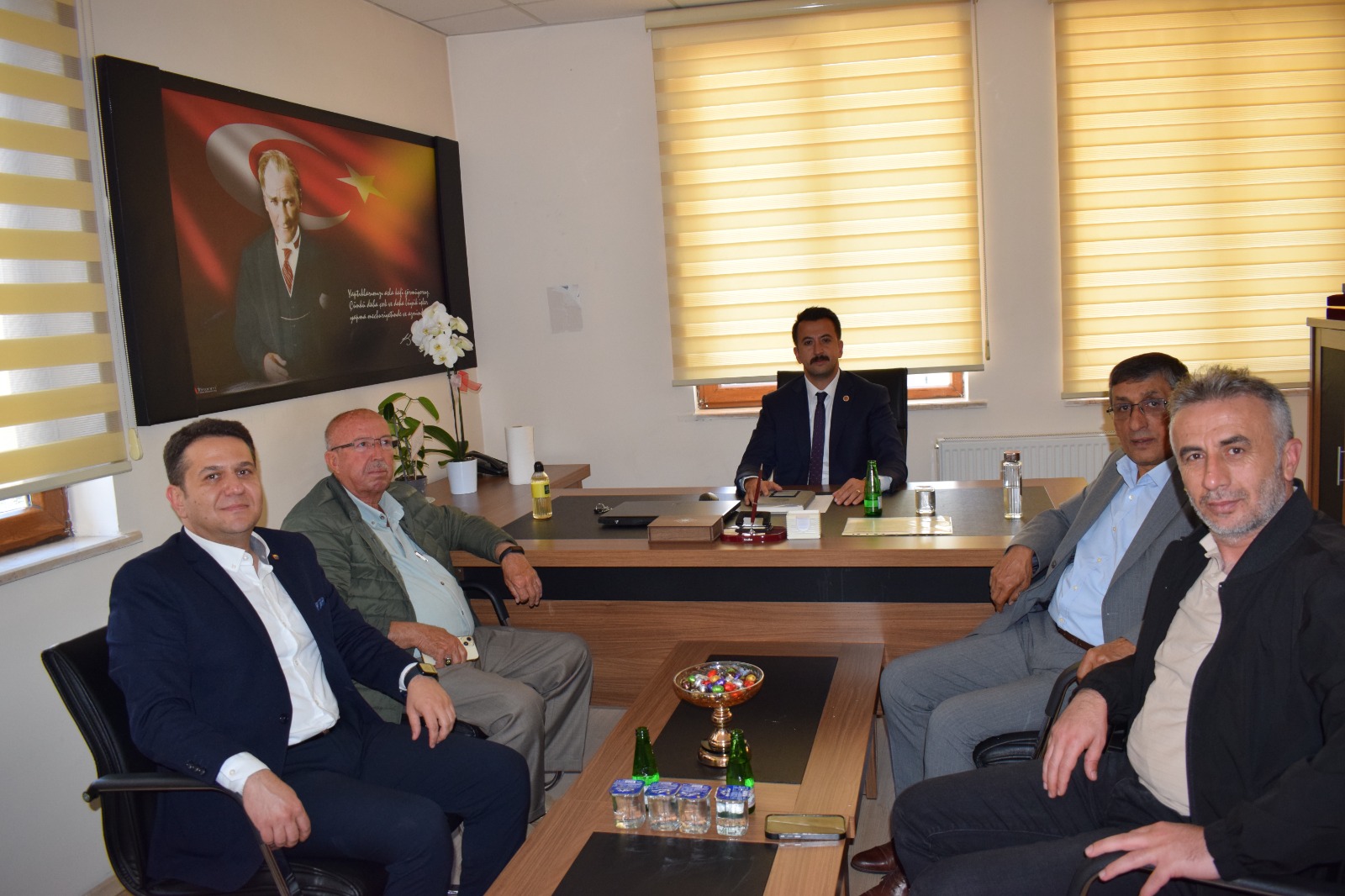 Borsa'dan İl Genel Meclisi'ne ziyaret