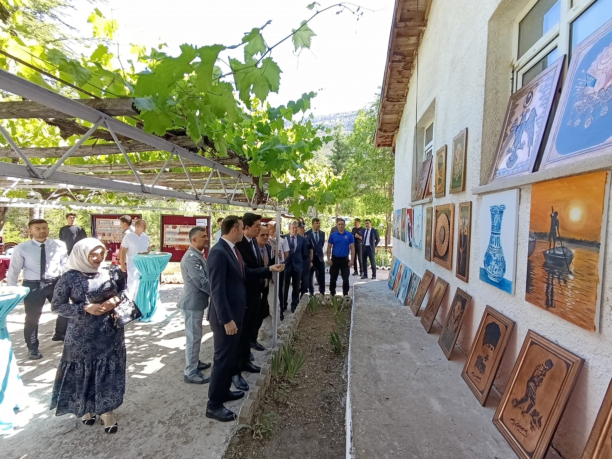 El emeği göz nuru ürünler sergilendi