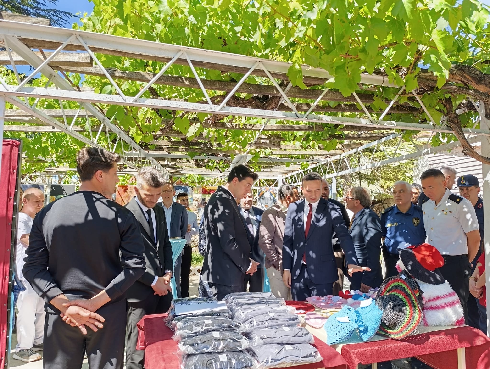 El emeği göz nuru ürünler sergilendi