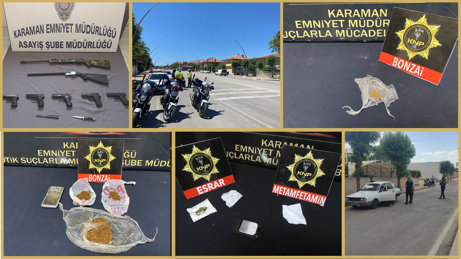 Karaman'da 17 kişi cezaevine gönderildi