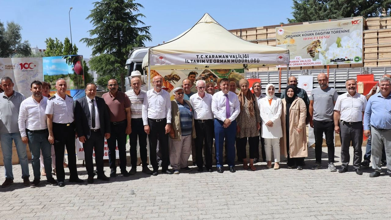 Karaman'daki arıcılara milyonluk destek!