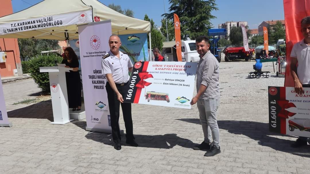 Karamanlı üreticiler bayram ediyor