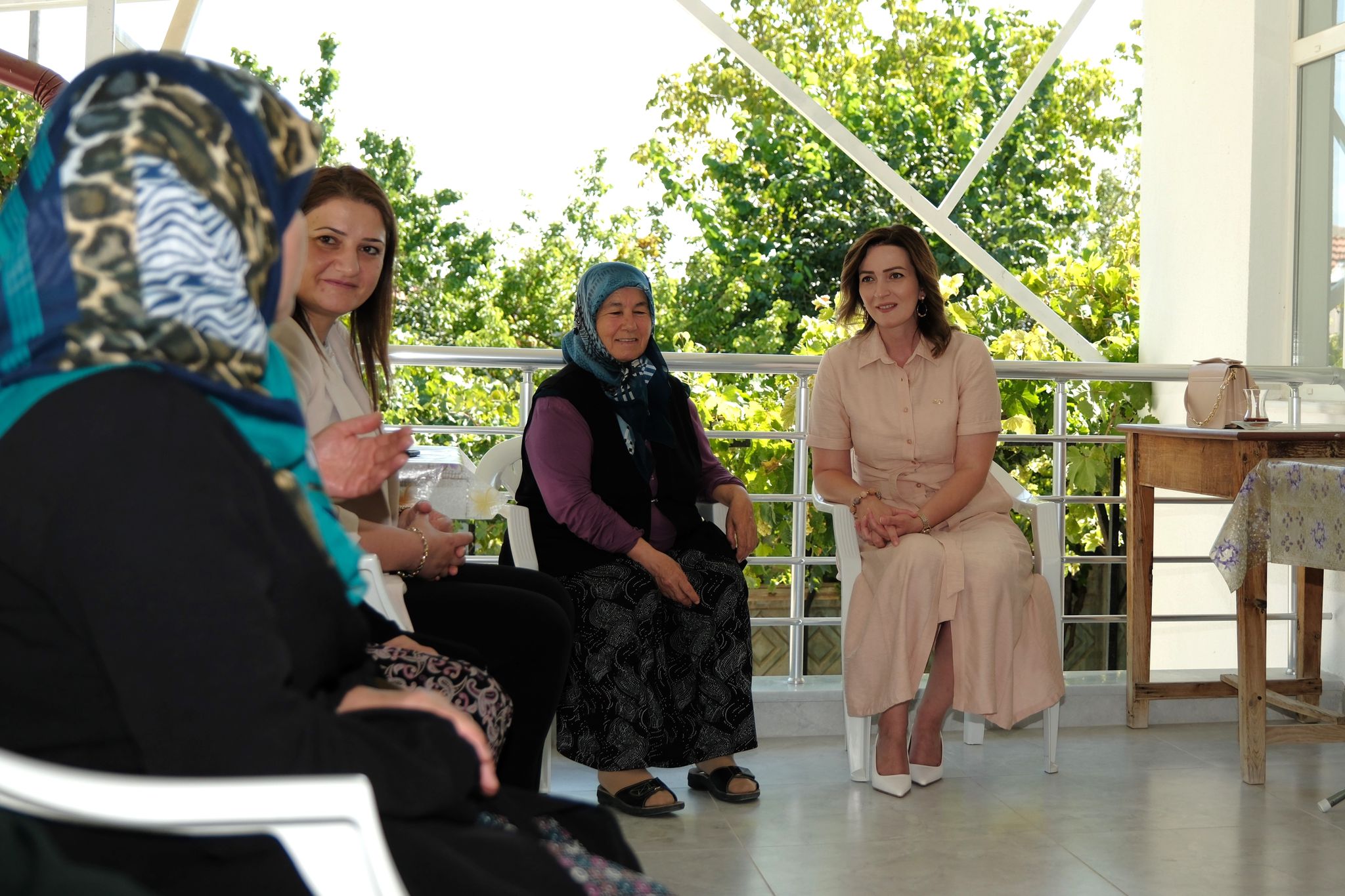 Gazi Köfün için ziyaret ettiler