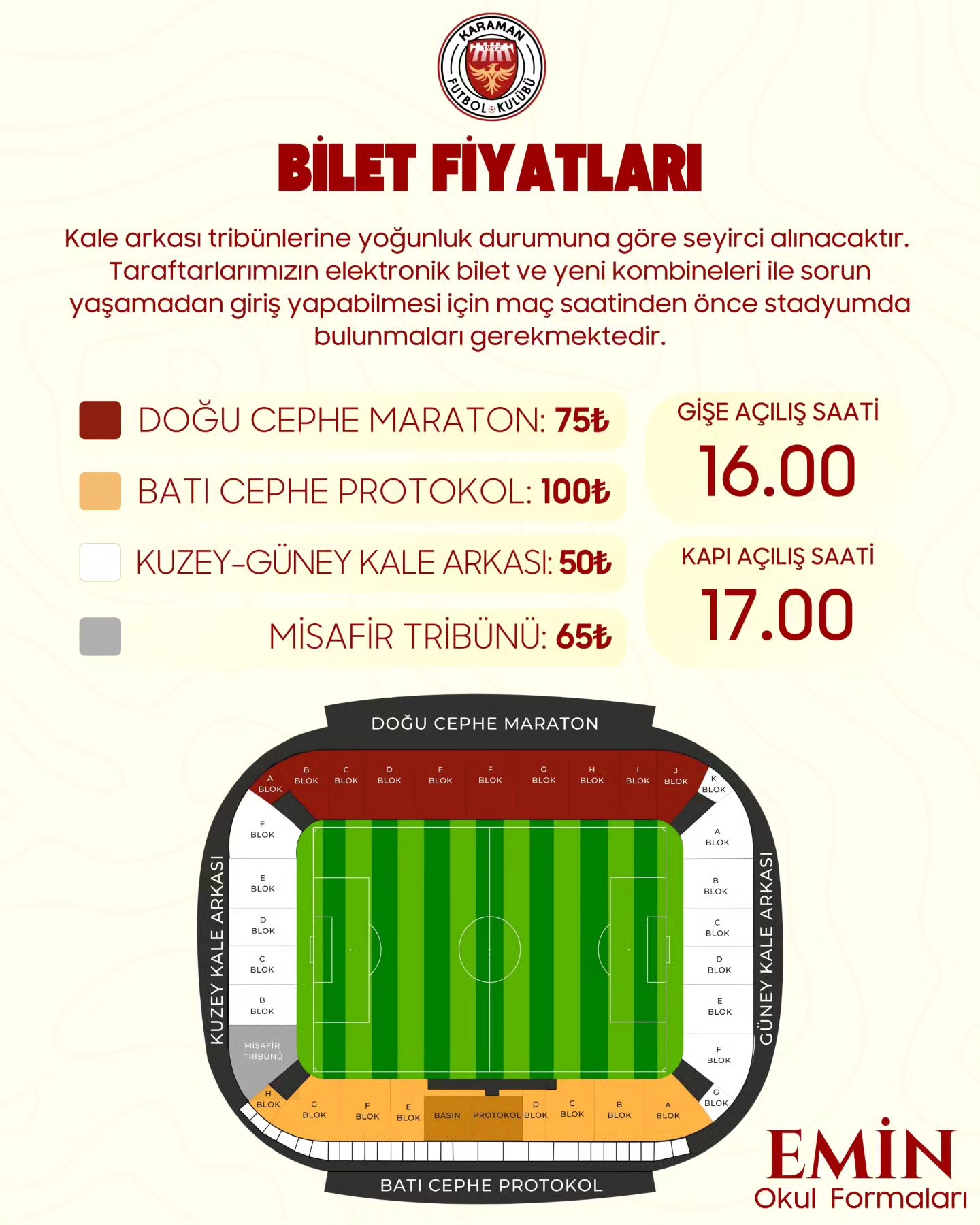 İşte bilet fiyatları