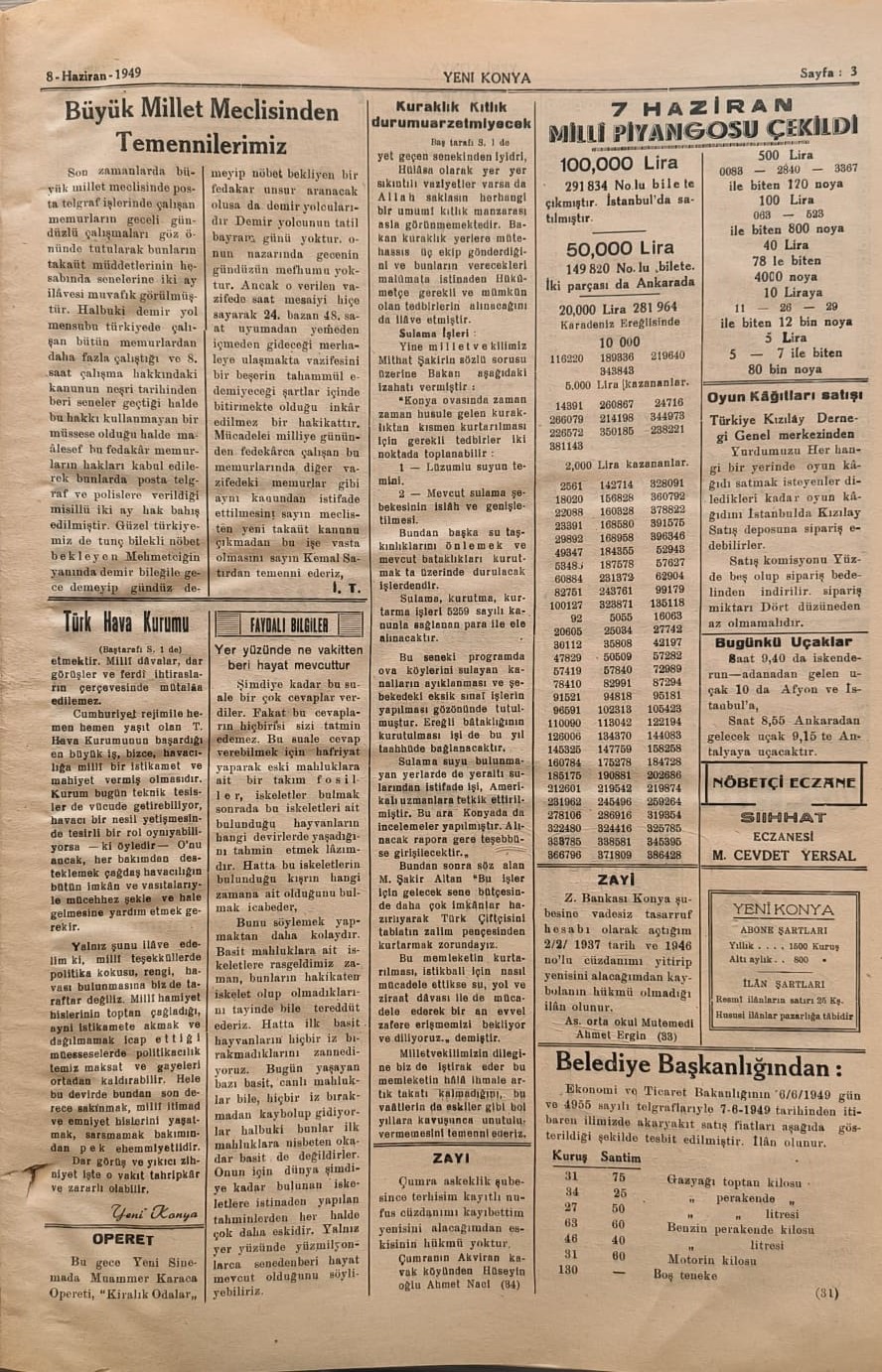 8 Haziran 1949 - Geçmiş zaman olur ki