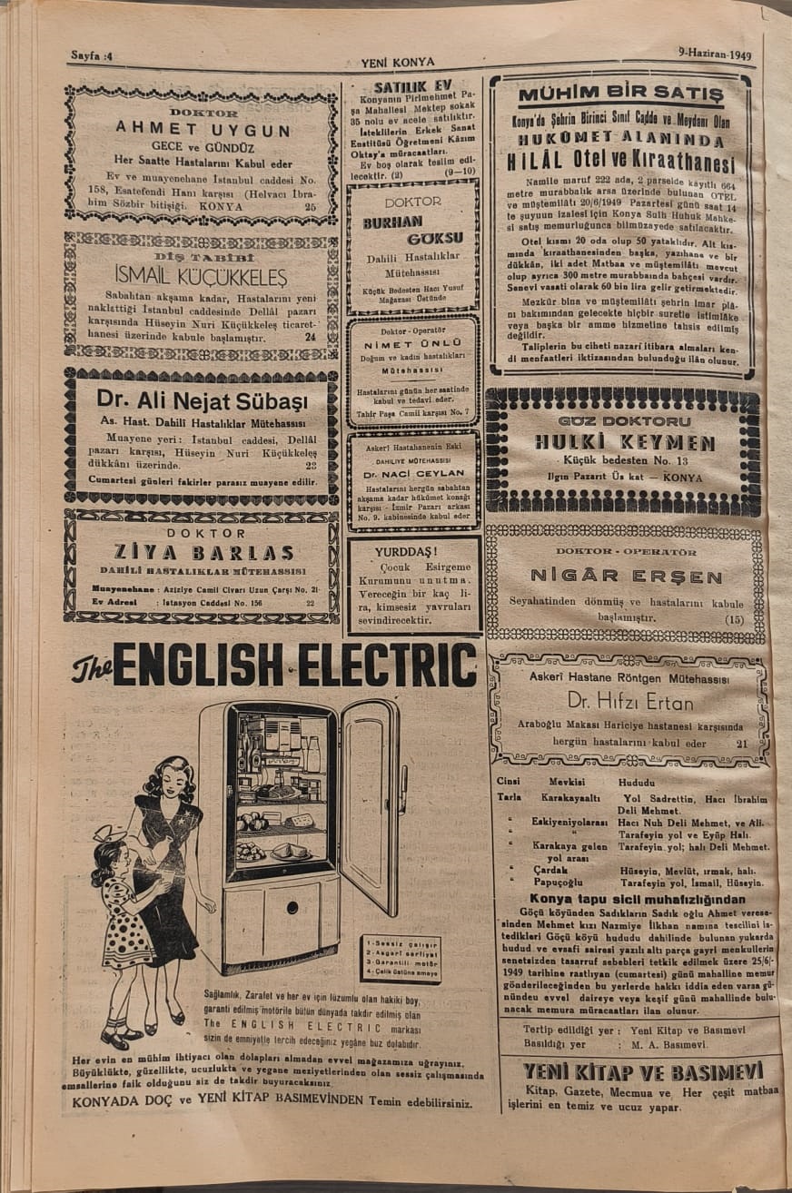 10 Haziran 1949 - Geçmiş zaman olur ki