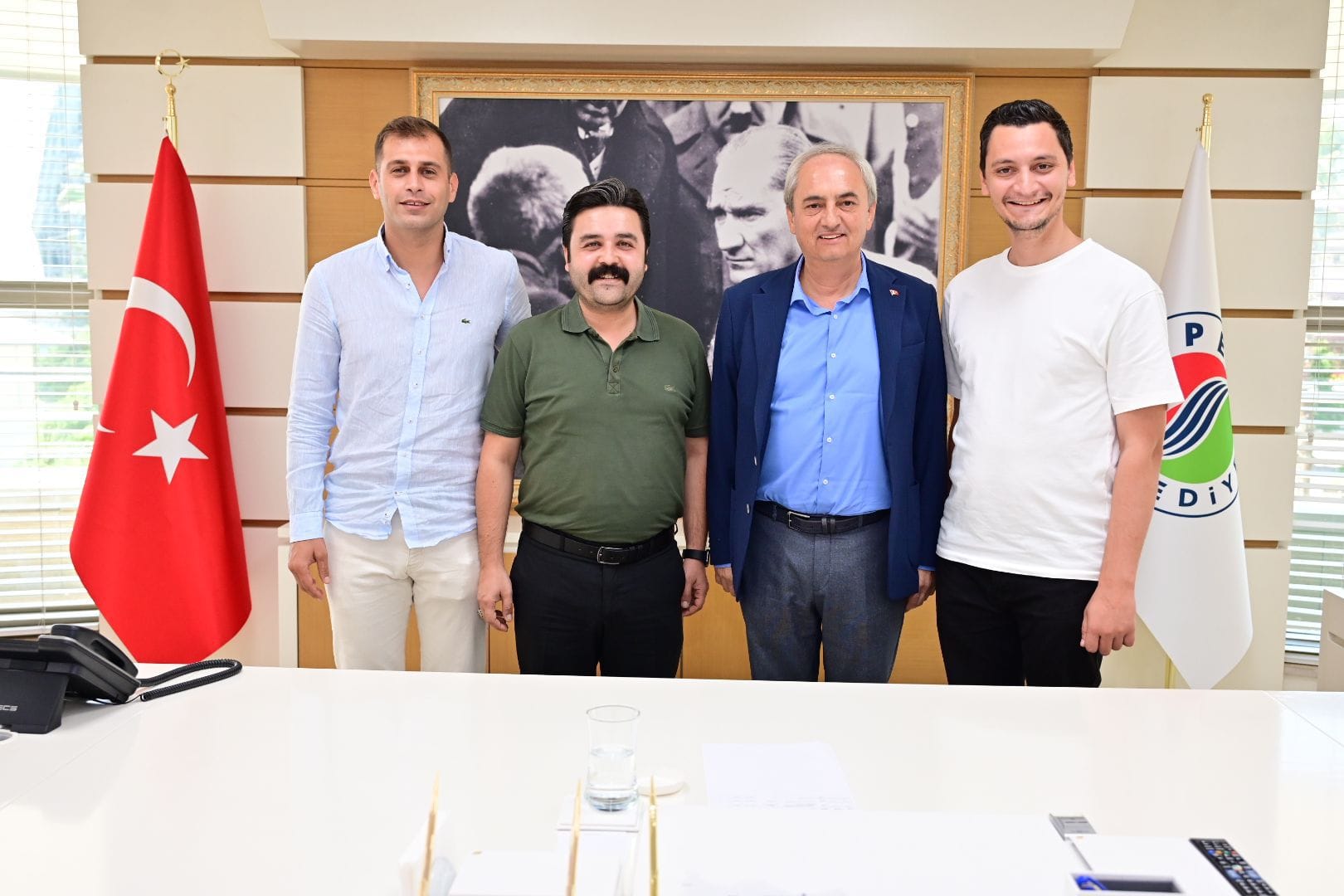 Baştuğ'dan Kepez'e ziyaret