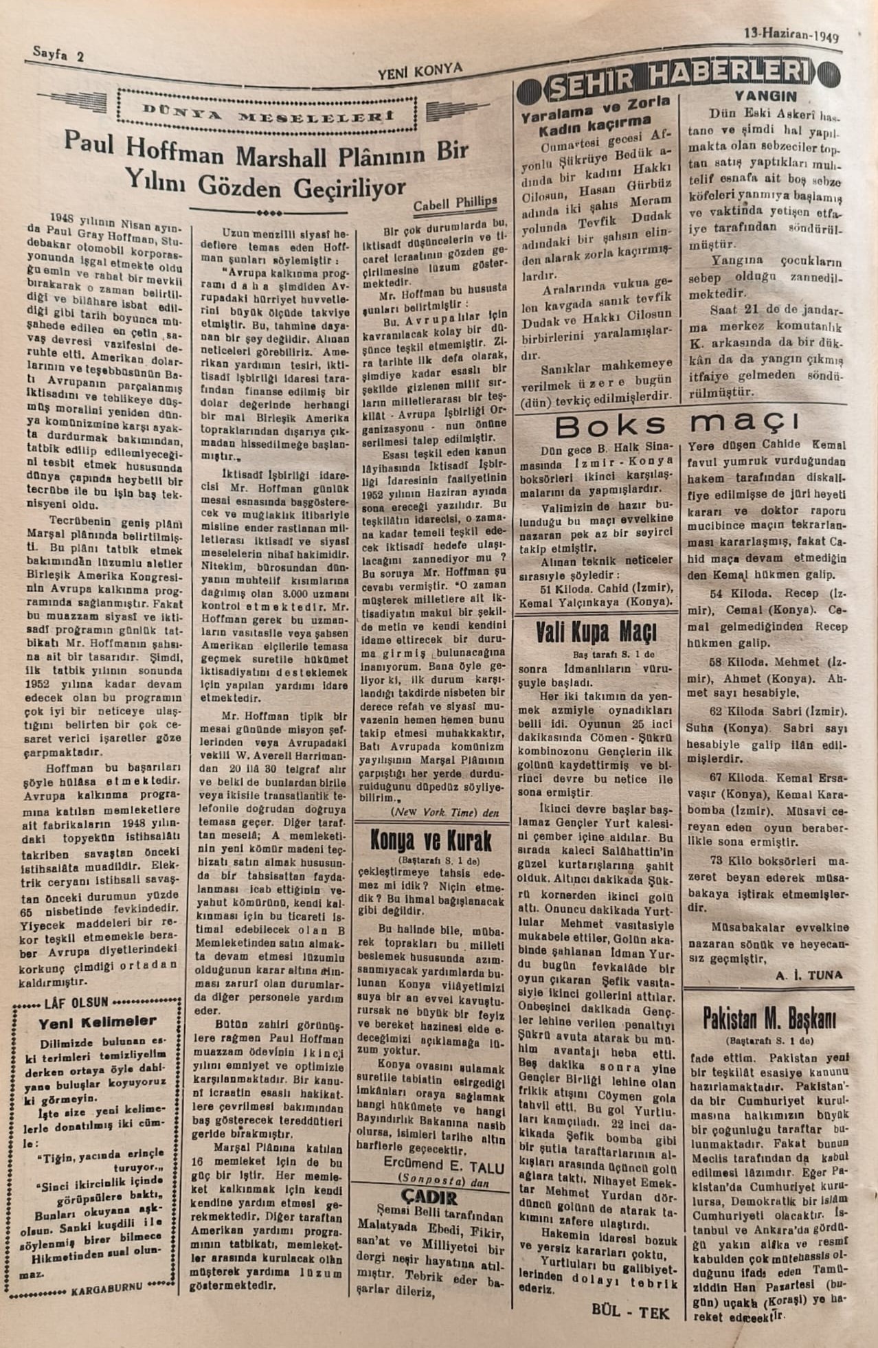 12 Haziran 1949 - Geçmiş zaman olur ki