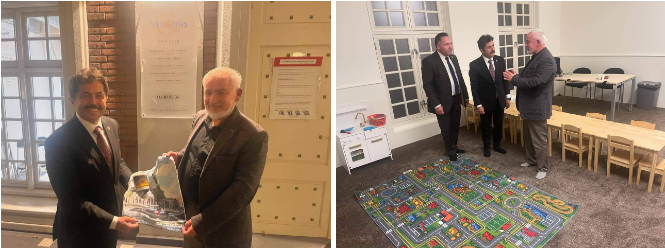 Vekil Sağlam Hollanda'da