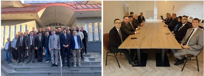 Vekil Sağlam Hollanda'da