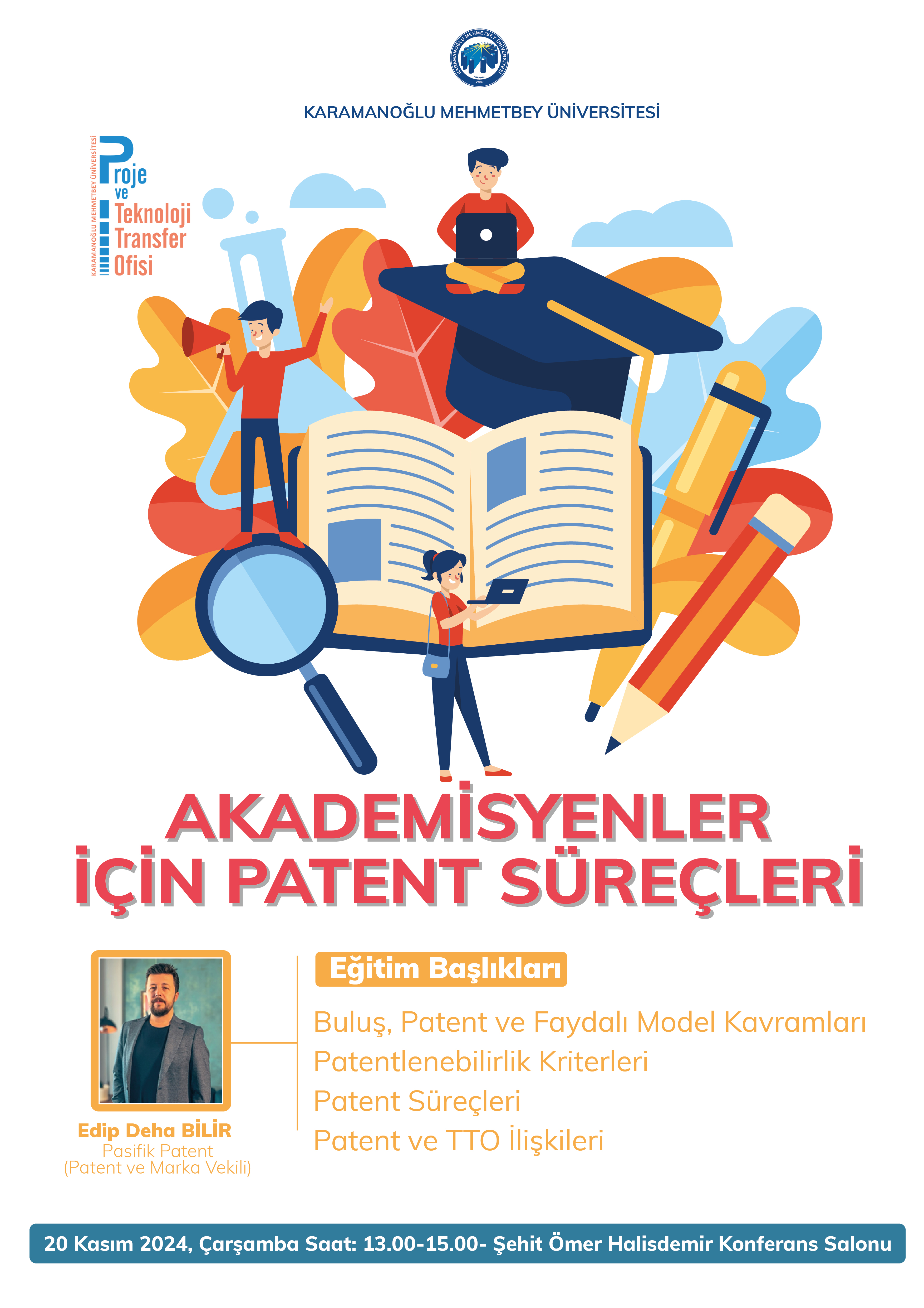 Patent eğitimi düzenleniyor