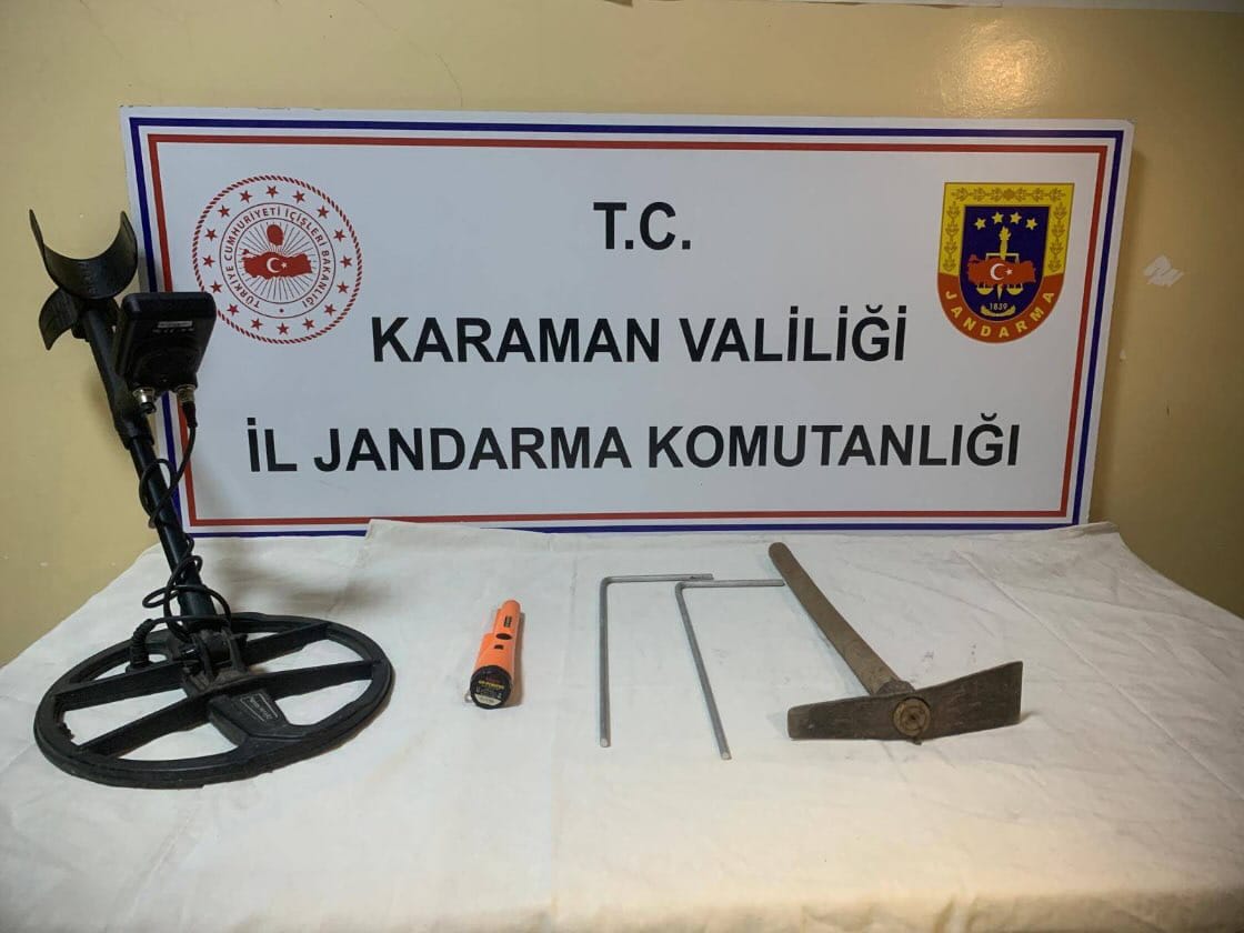 Karaman'da 3 kişi tutuklandı