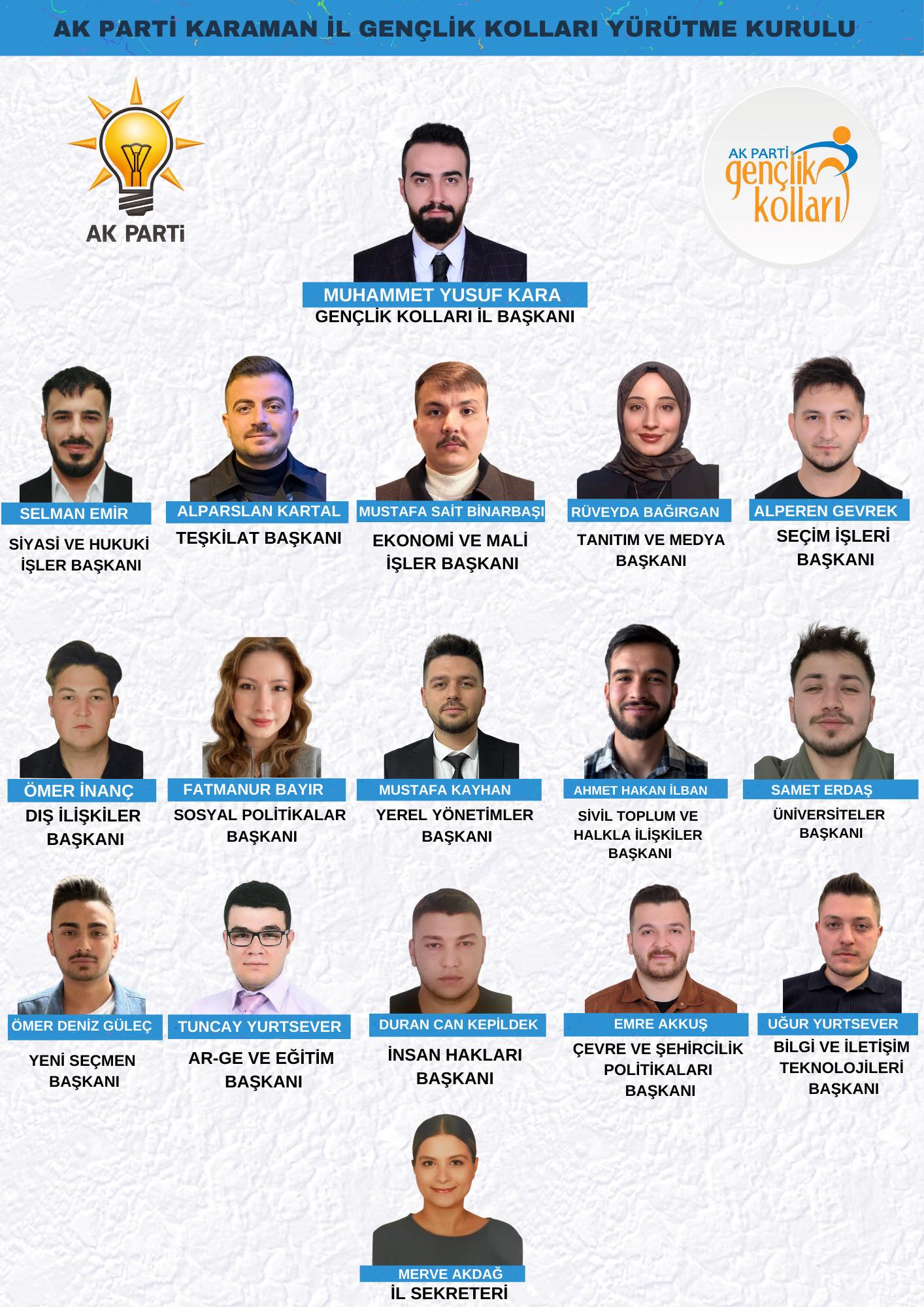 "Karaman gençliğine hayırlı olsun"