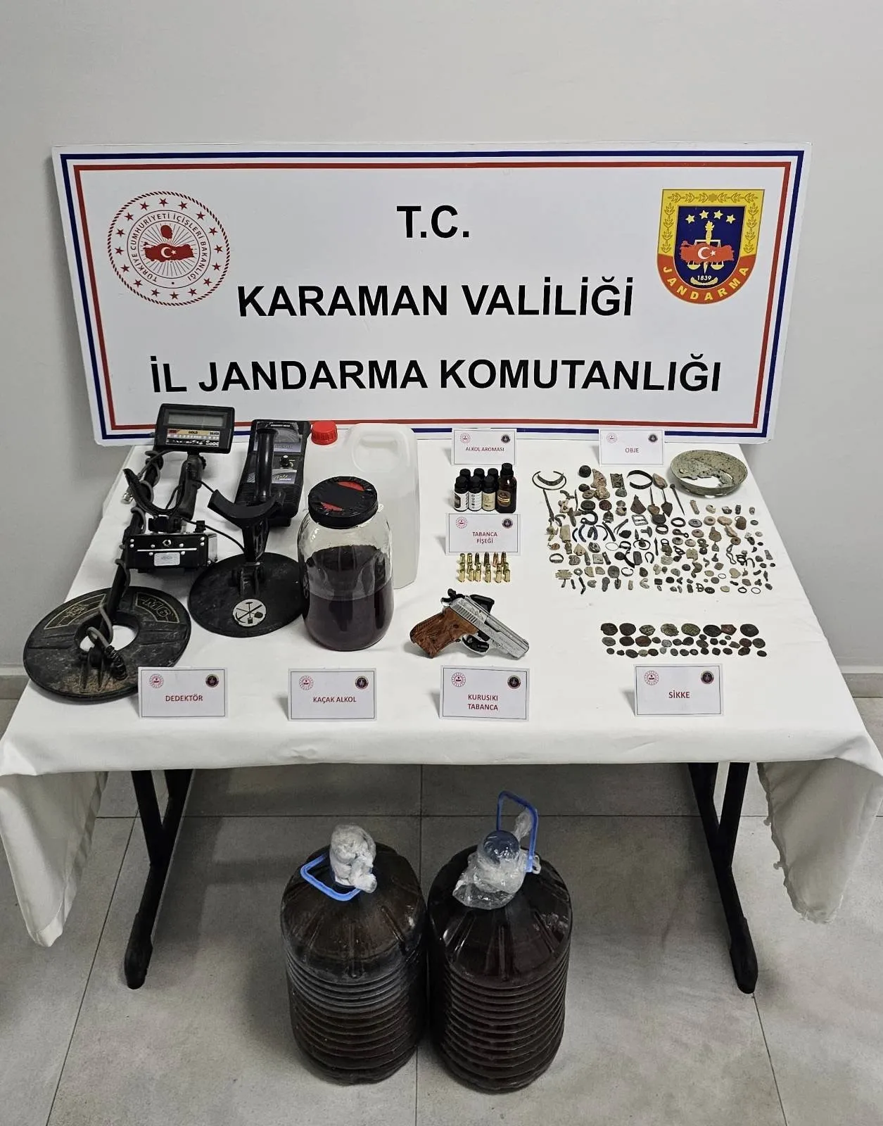 Karaman'da aranan 33 şahıs yakalandı