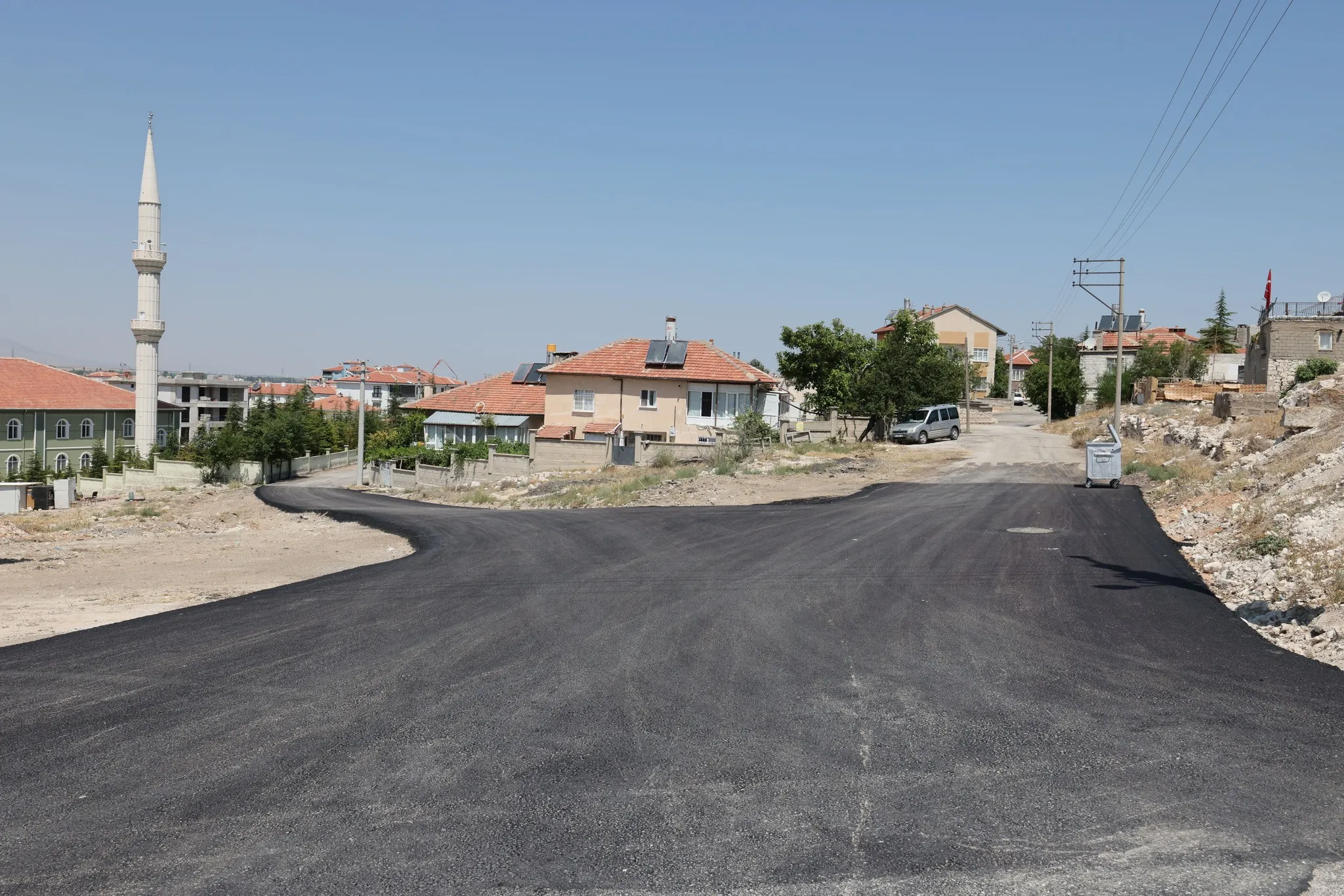 Şehrin yolları yenileniyor