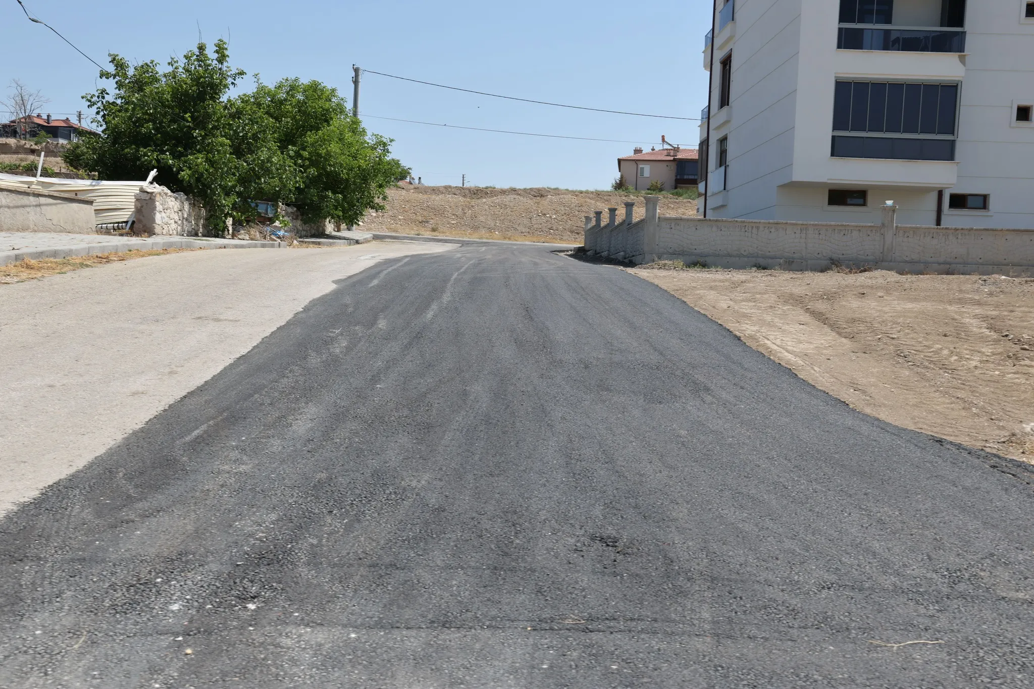 Şehrin yolları yenileniyor