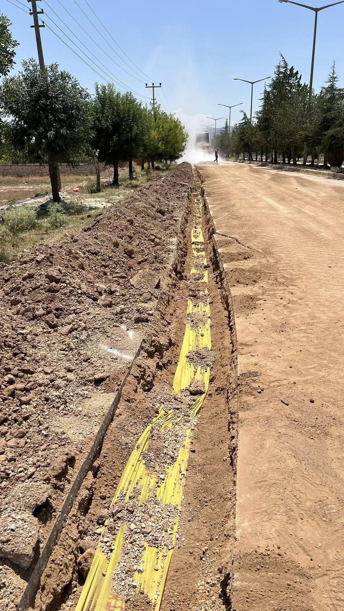 Yollarbaşı köyü bu kış doğalgaza kavuşuyor