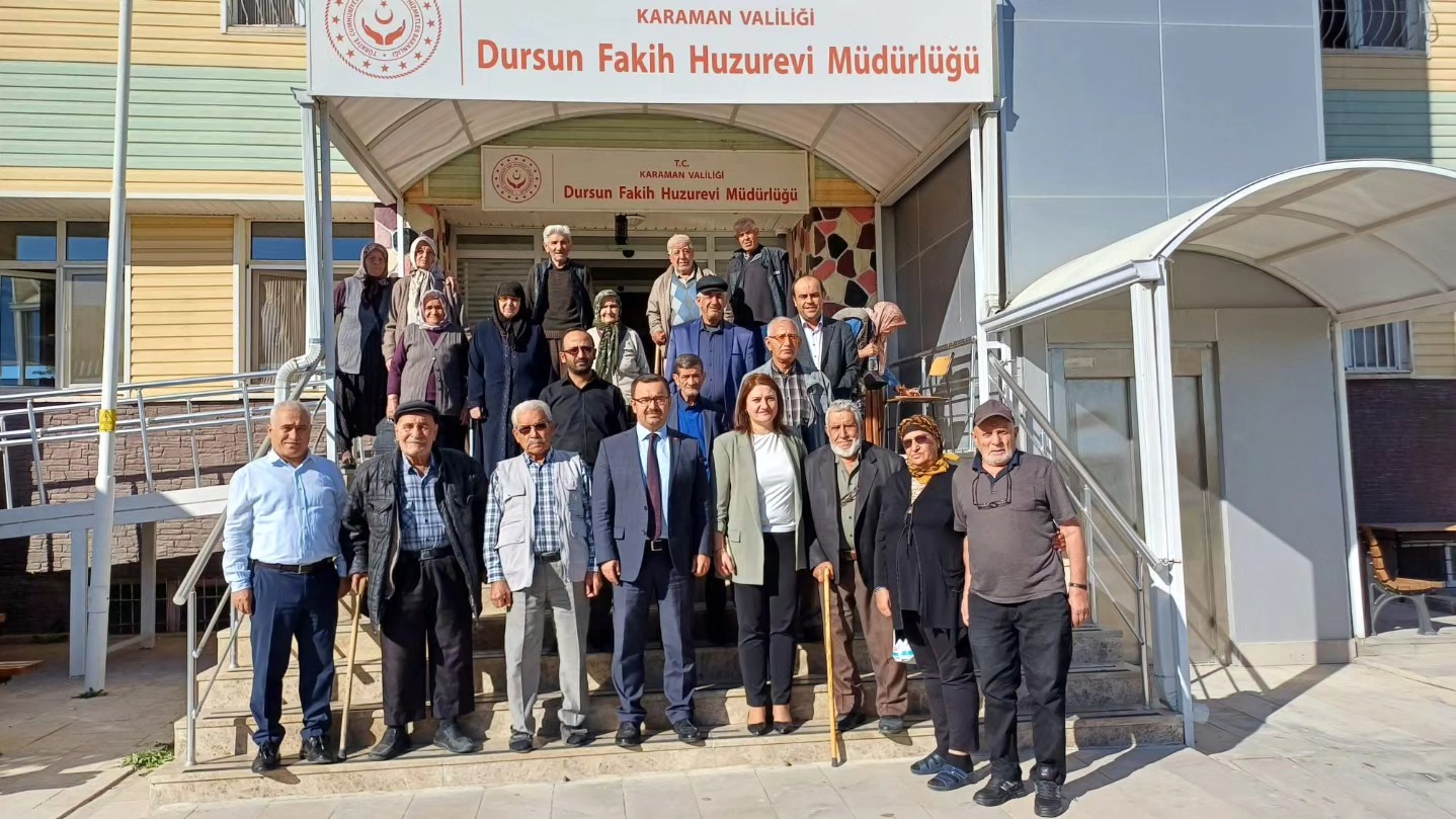 Karaman'daki huzurevi sakinlerine jest-7