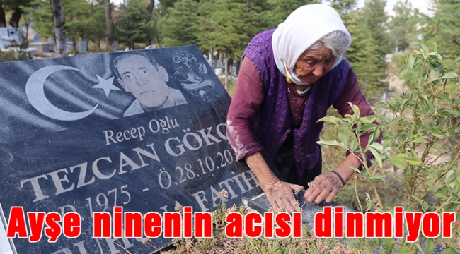 Ayşe ninenin acısı dinmiyor
