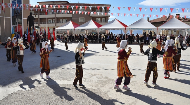 Ermenek'te Cumhuriyet Bayramı kutlandı
