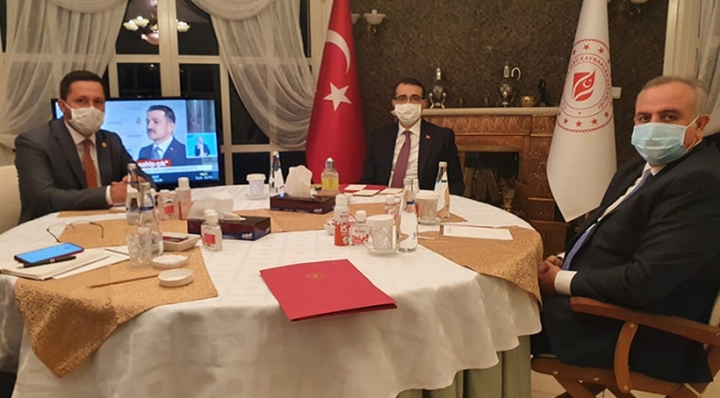 Ermenekli madencilerin sorunları bakana iletildi