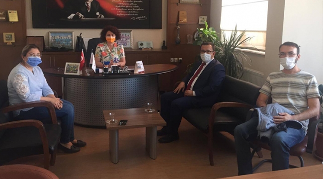 İl Müdürü Fındık'tan Eczacılar Odasına ziyaret