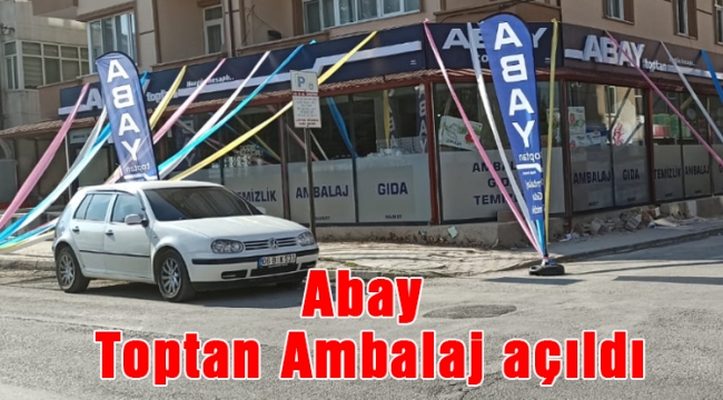 Abay Toptan Ambalaj açıldı