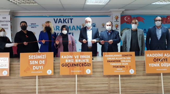 "Kadına şiddet, toplumun huzuruna kast ediyor"