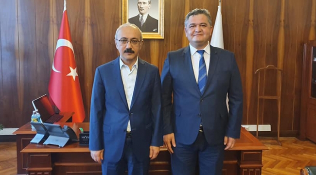 Başkan Zorlu'dan Bakan Elvan'a tebrik