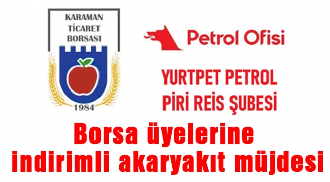 Borsa üyelerine indirimli akaryakıt müjdesi