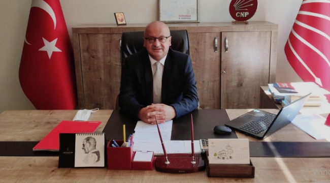 CHP İl Başkanı Kağnıcı'dan Bakan Elvan'a tebrik