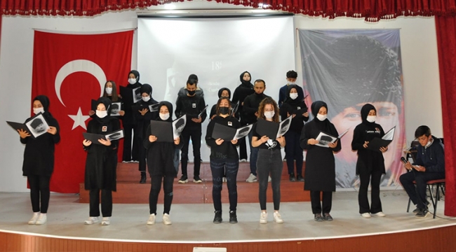 Ermenek&#039;te Atatürk anıldı