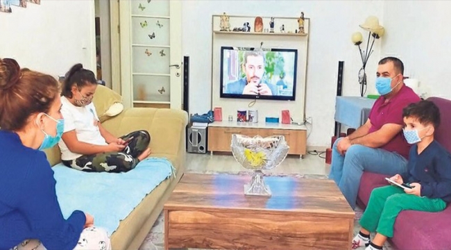 Evde bile maske takın!