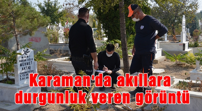 Karaman'da akıllara durgunluk veren görüntü